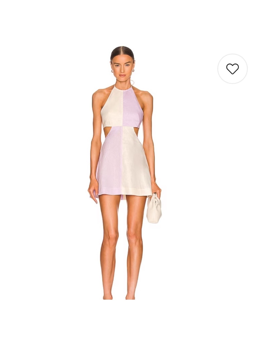 Matthew Bruch Tie Halter Mini Dress 4/US8